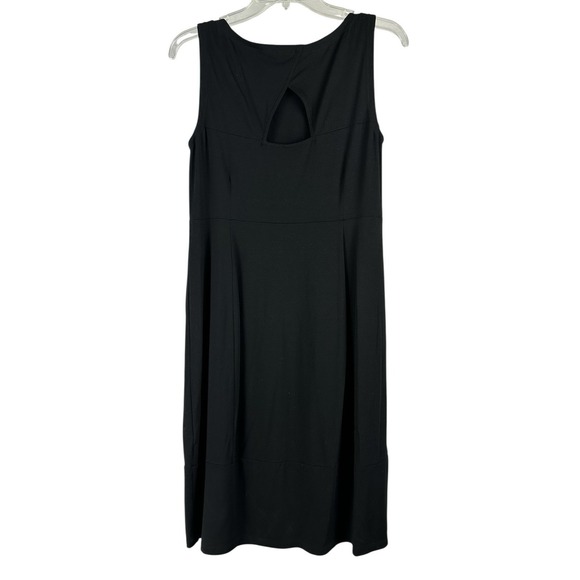 Eileen Fisher Dress Womens S Sleeveless Midi Stretch Minimalist CBK Resort Mod - Picture 6 of 7